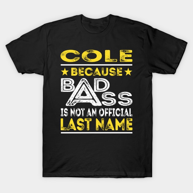 COLE T-Shirt by Middy1551